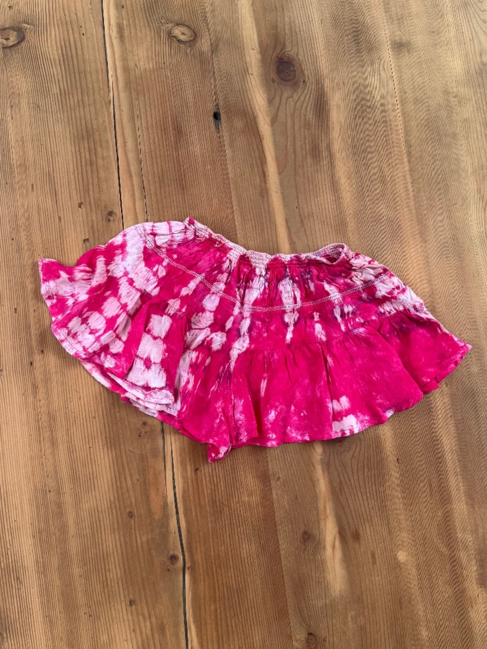 Tiare Hawaii Hot Pink Tie Dye Skort